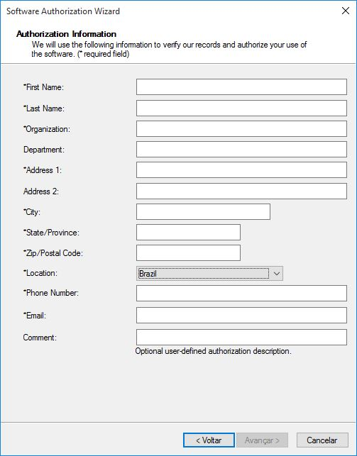 Autorização do ArcGIS Desktop Single Use Offline