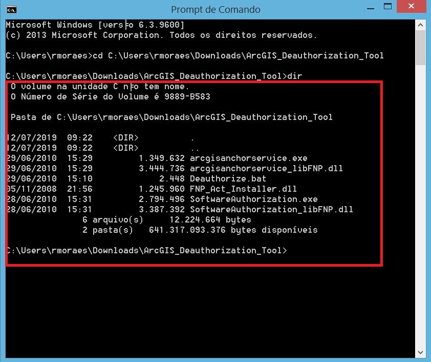 Identificar licença ArcGIS Desktop Single Use instalada