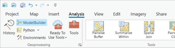 ModelBuilder arcpro 2